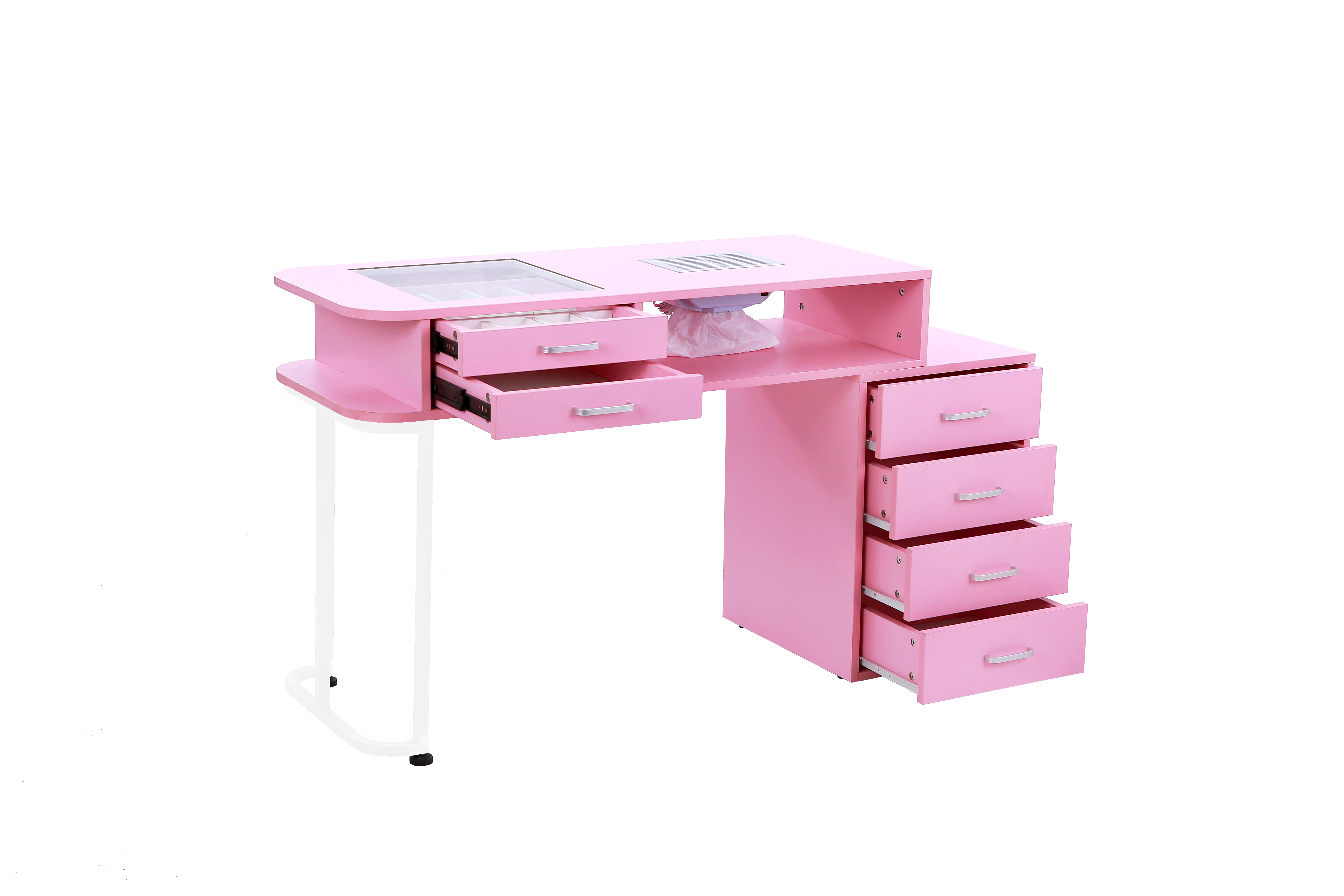 Îmbunătățește experiența salonului cu Masa noastră dublă pentru manichiură