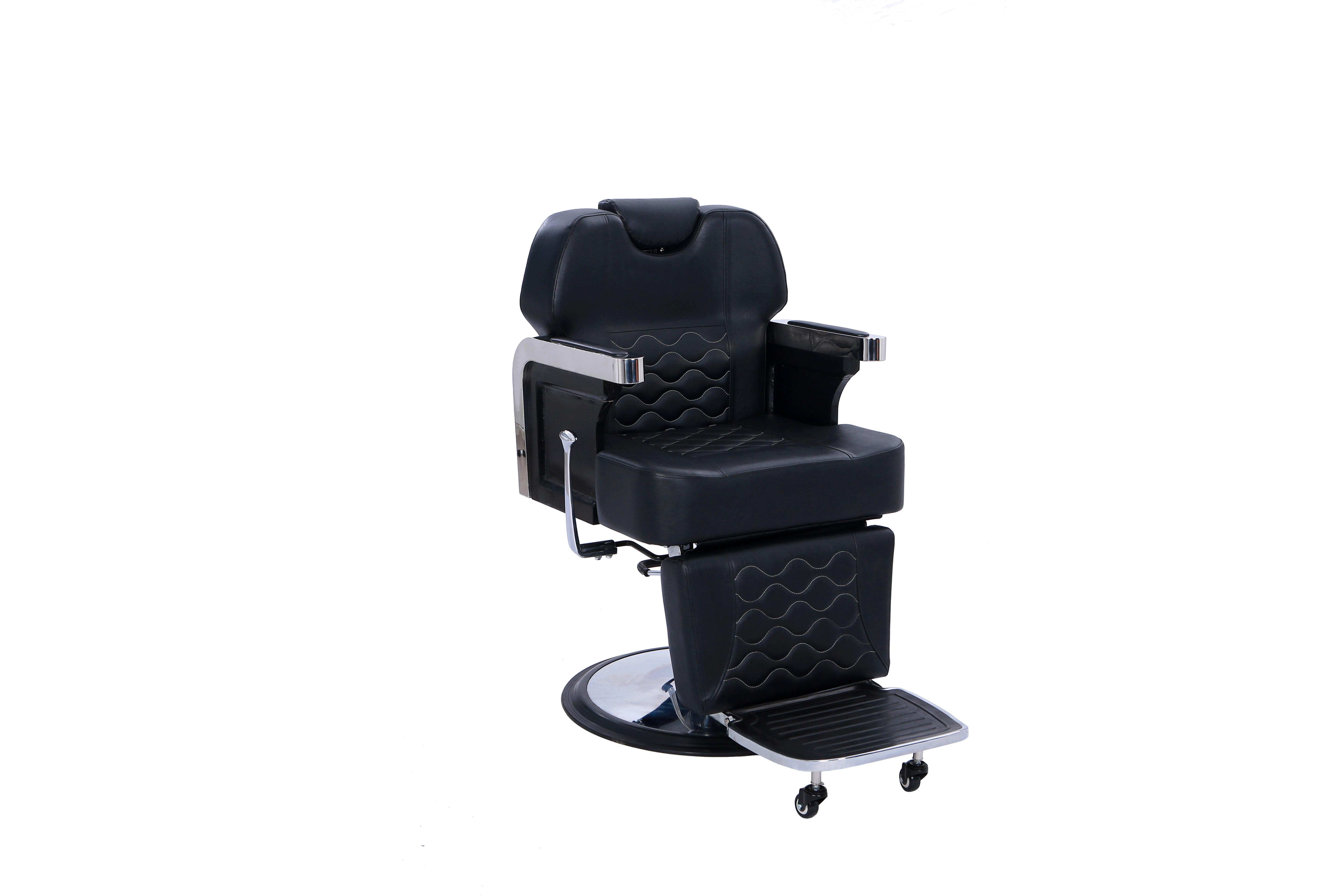 Scaune de barbier negre premium pentru salonul tău