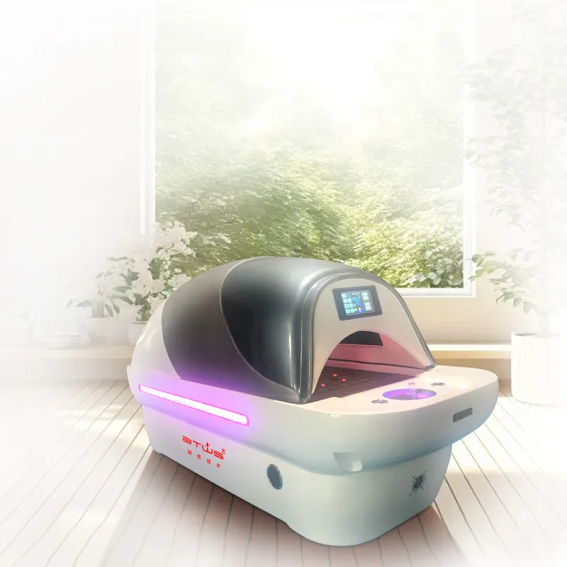 Guangyang na zakázku farebná infraviové sauna kapsula pre kvantové liečenie a krása