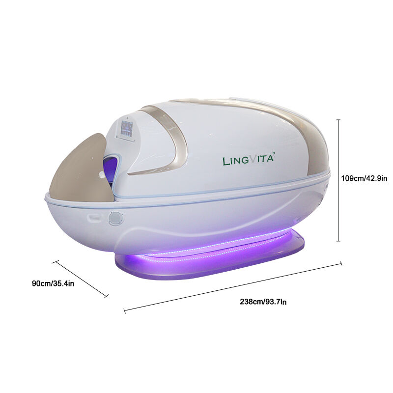 Experience the Ultimate Relaxation with Infrared Sauna Capsule for Home Use