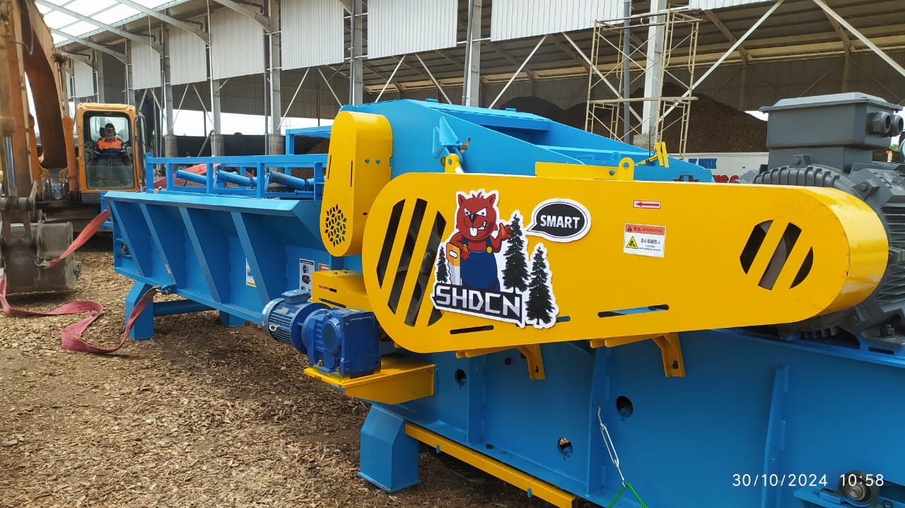 ウッドチップ機の使用時にエネルギー消費を削減する方法は？