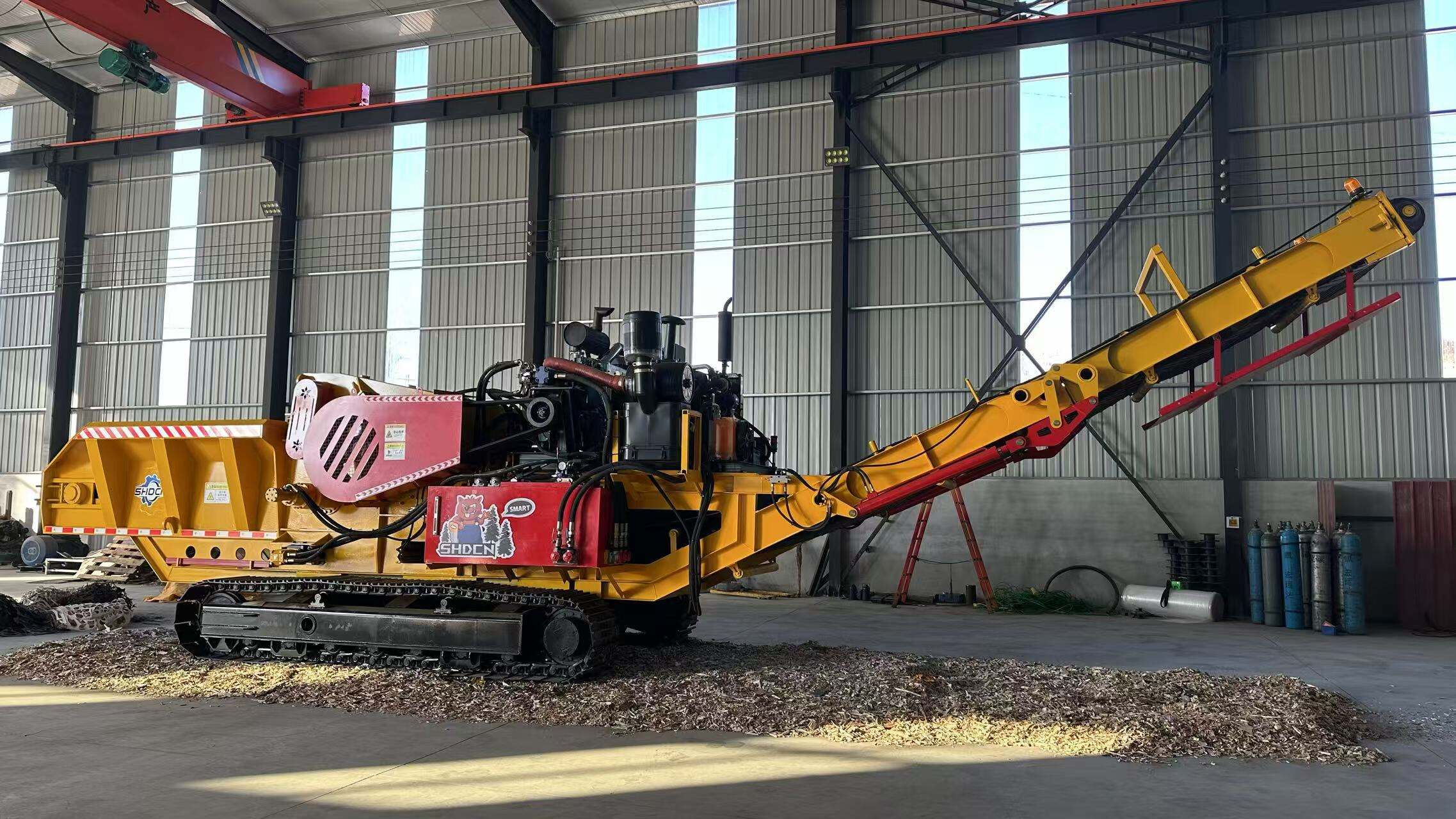 Tracked Horizontal Grinders for Heavy-Duty Mobile Material Processing ...