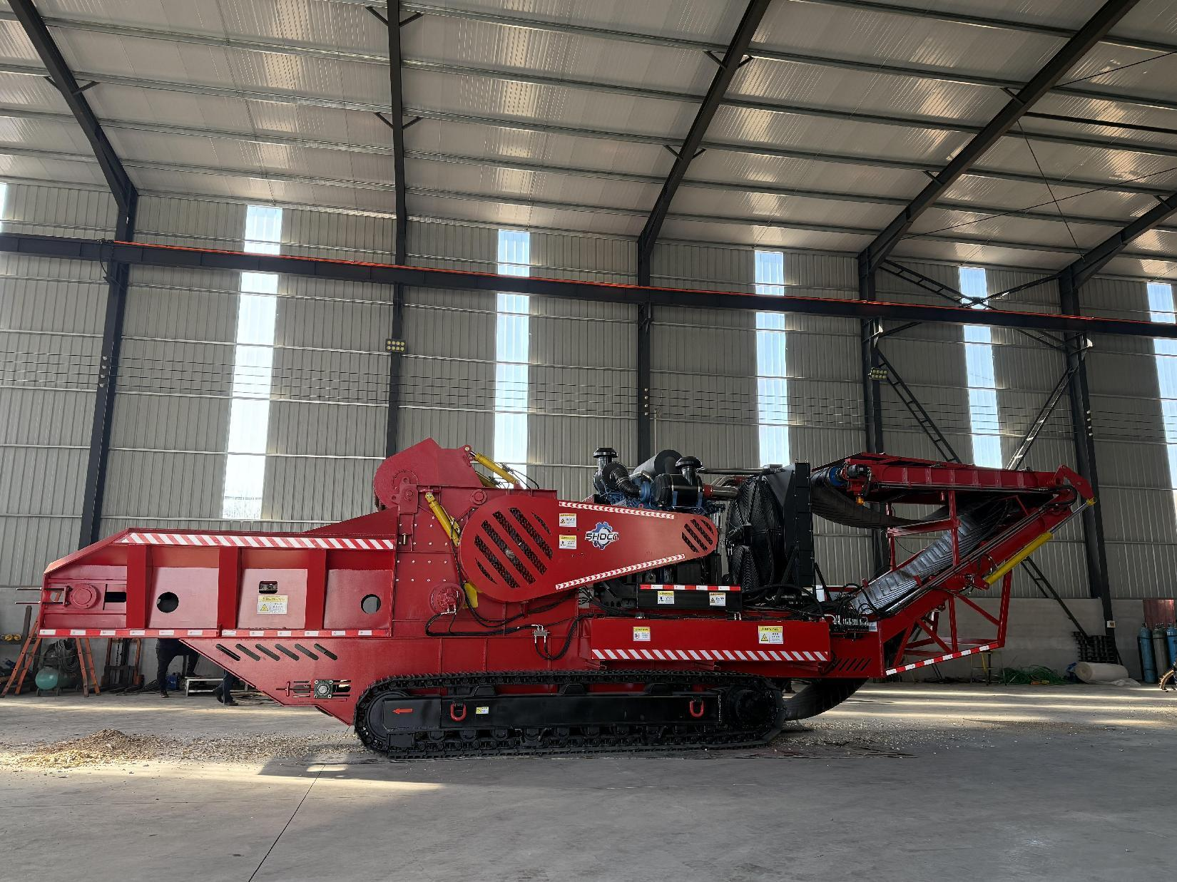 What are the key advantages of a high-quality wood chipper?