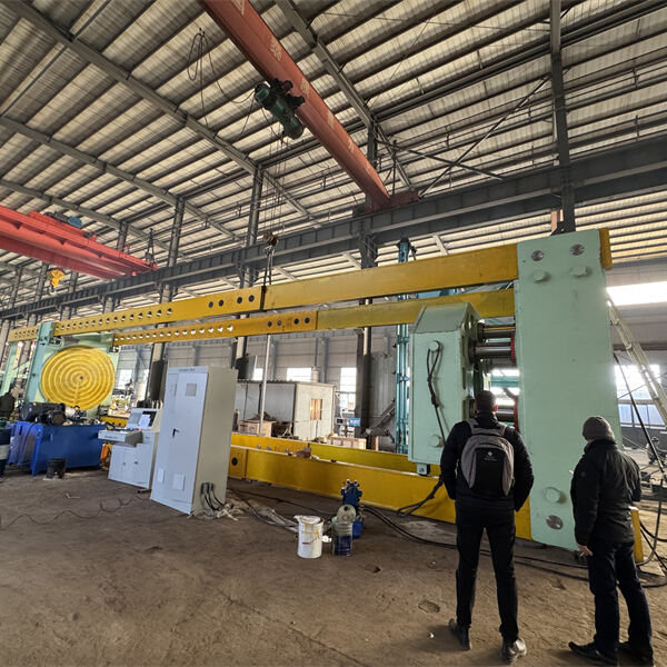 Φ2540mm Hydrostatic Tester Successfully Completed testing for Spain
