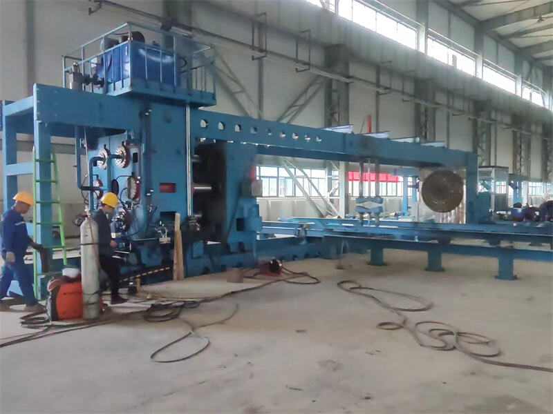 Φ1640×18 mm Full Set of API Spiral Pipe Production Line in Gansu, China