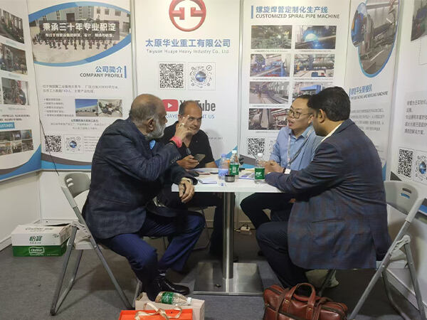 Huaye team participated in the 11th International Pipe Exhibition in Shanghai