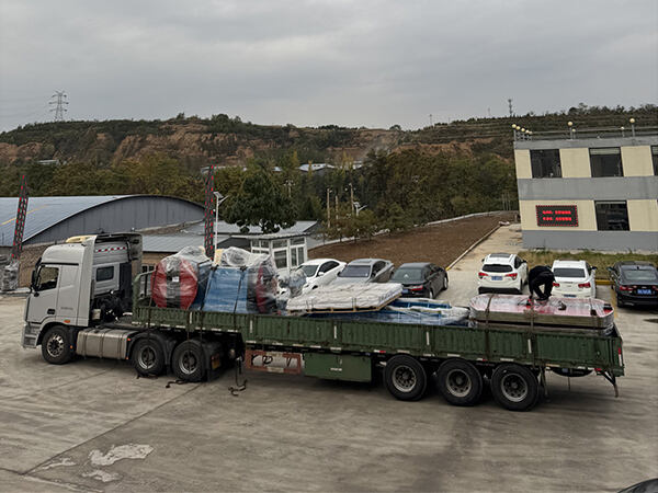 Two sets of pipe beveling machine are loaded and ready to be sent to Iran.