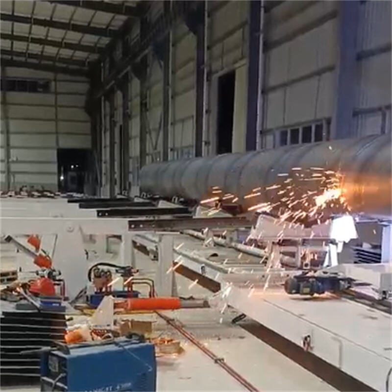 Φ1620×14 Spiral Pipe Machine Achieves First Production Milestone