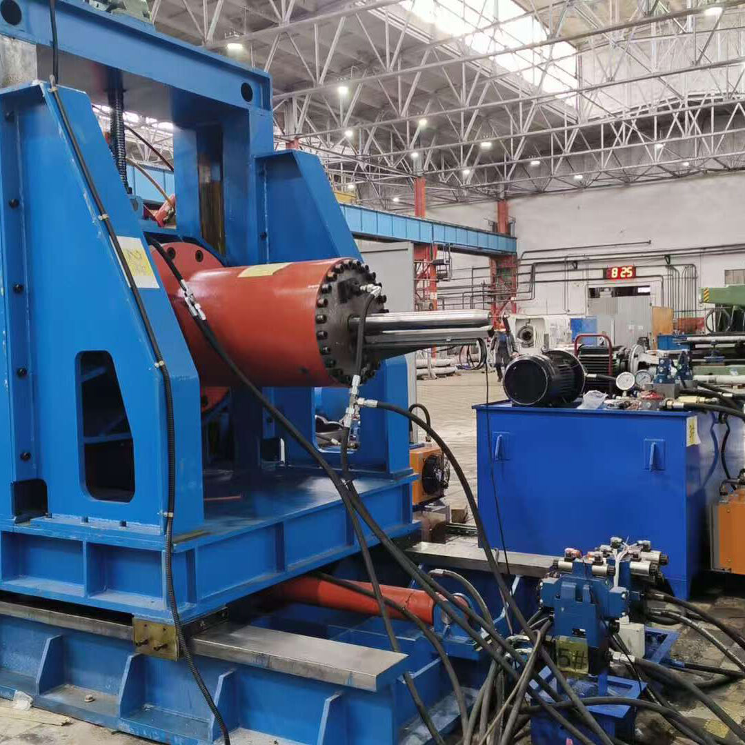Huaye Heavy Industry Manufacturing 1420 Expanding Machine Russian Debugging Successfully Completed