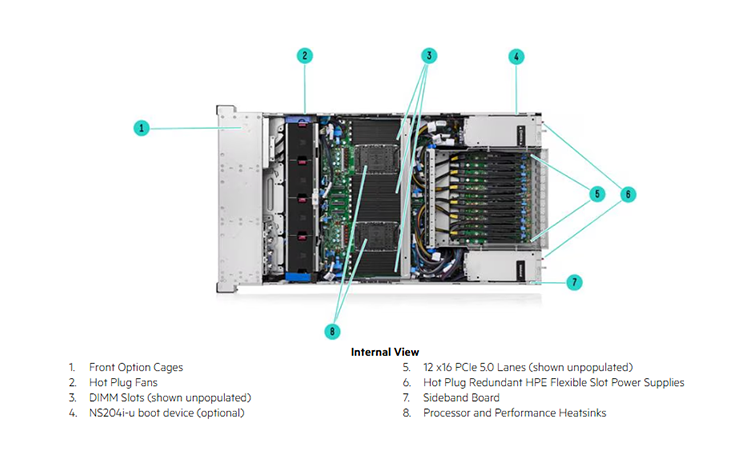 HPE ProLiant DL580 Gen12 4U Rack Server | HPE Server