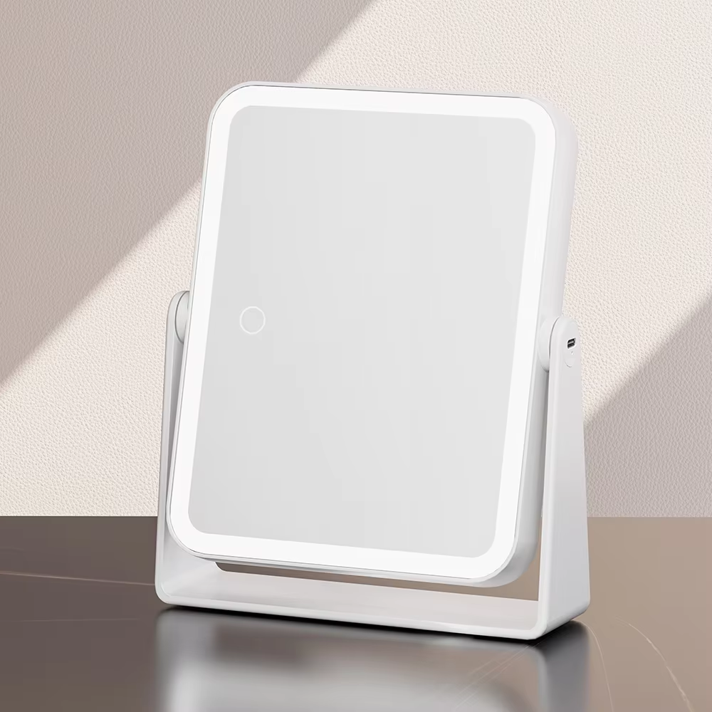 Which Makeup Mirror with Lights Offers Magnification Options?