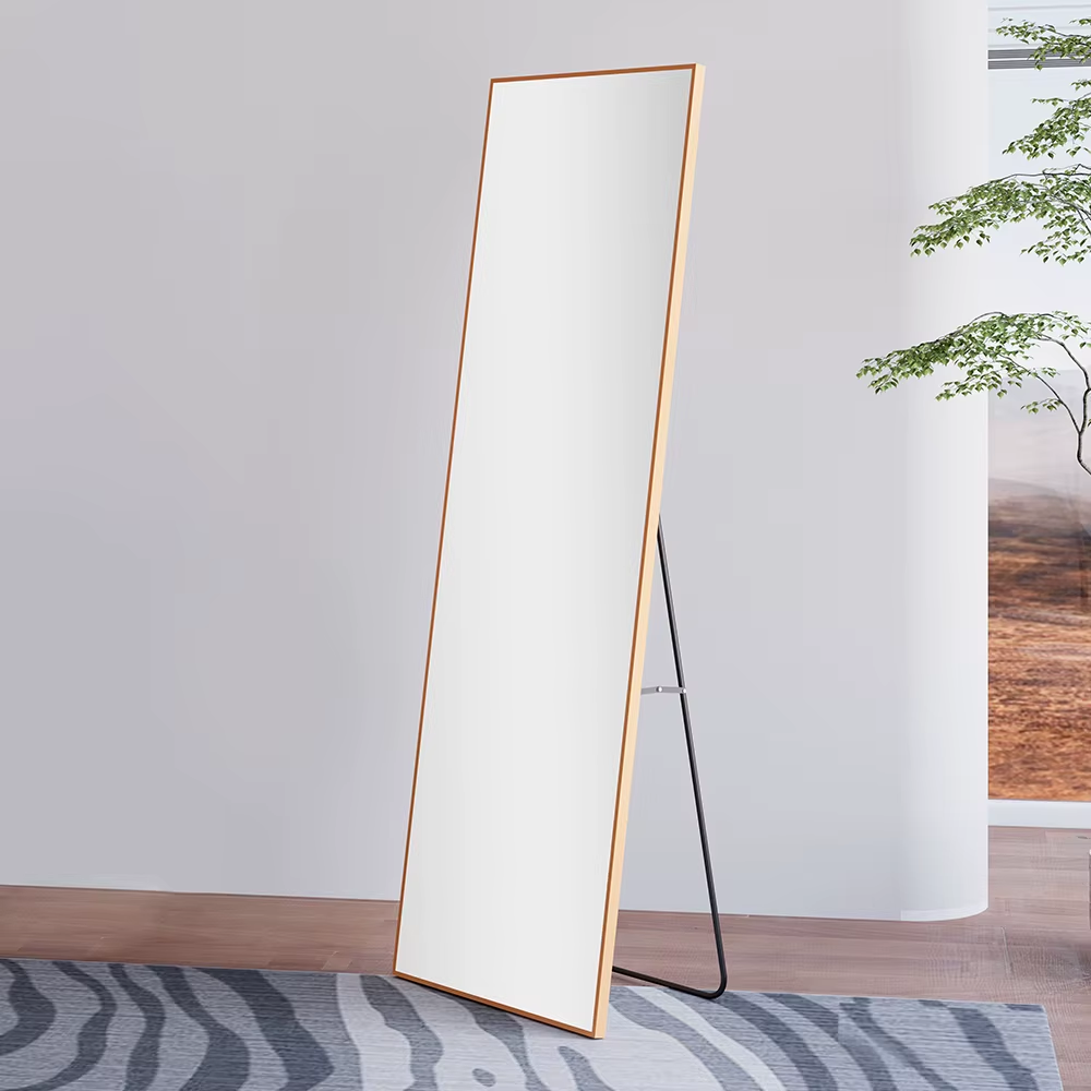 How to Position Full Length Mirror to Maximize Room Space?