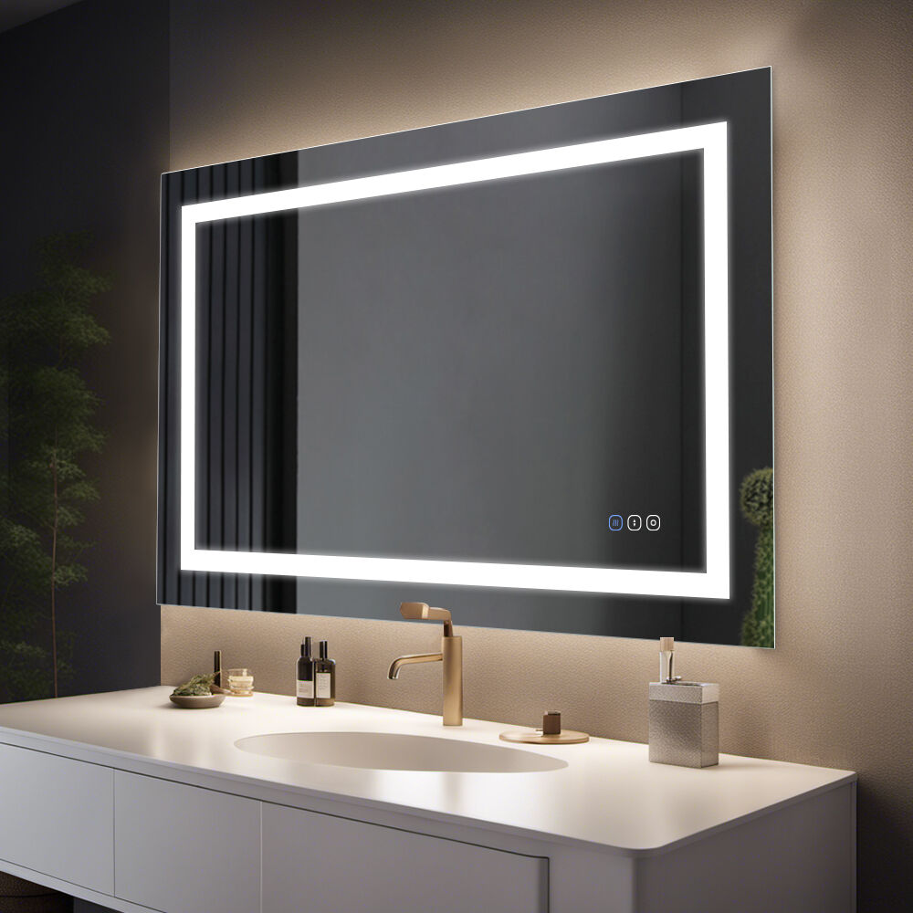 Which Mirror with Lights Offer Adjustable Brightness for Versatile Use?