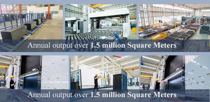 Soundproof Aluminum Frame Energy Efficient Window Custom Made Double Glazing French Casement Windows details