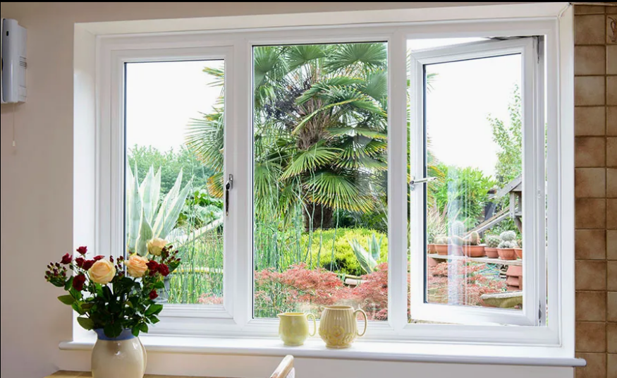 Upvc casement window