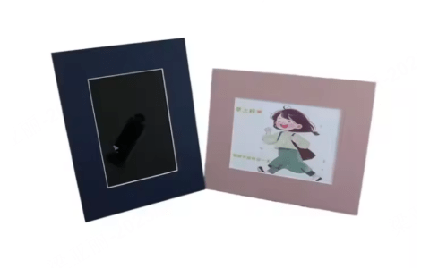 Wholesale Custom Made 6x8 & 8x10 inch Matboard Paper Photo Picture Frame with Standing Bracket