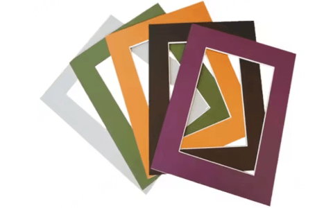 Pre-Cut Acid-Free Beveled Mat Board for Frames Custom Designs Accepted