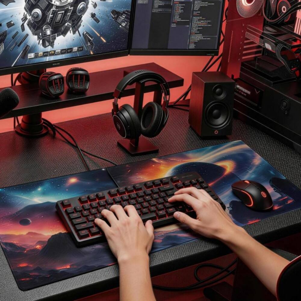 AyCustomMat spojuje profesionální výkon s neomezenou personalizací: přeformuluje herní podložky pro esport pro celosvětové hráče