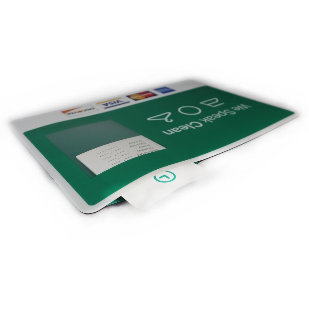 Custom Counter Mat with Logo Printing - Insertable Counter Display for ...