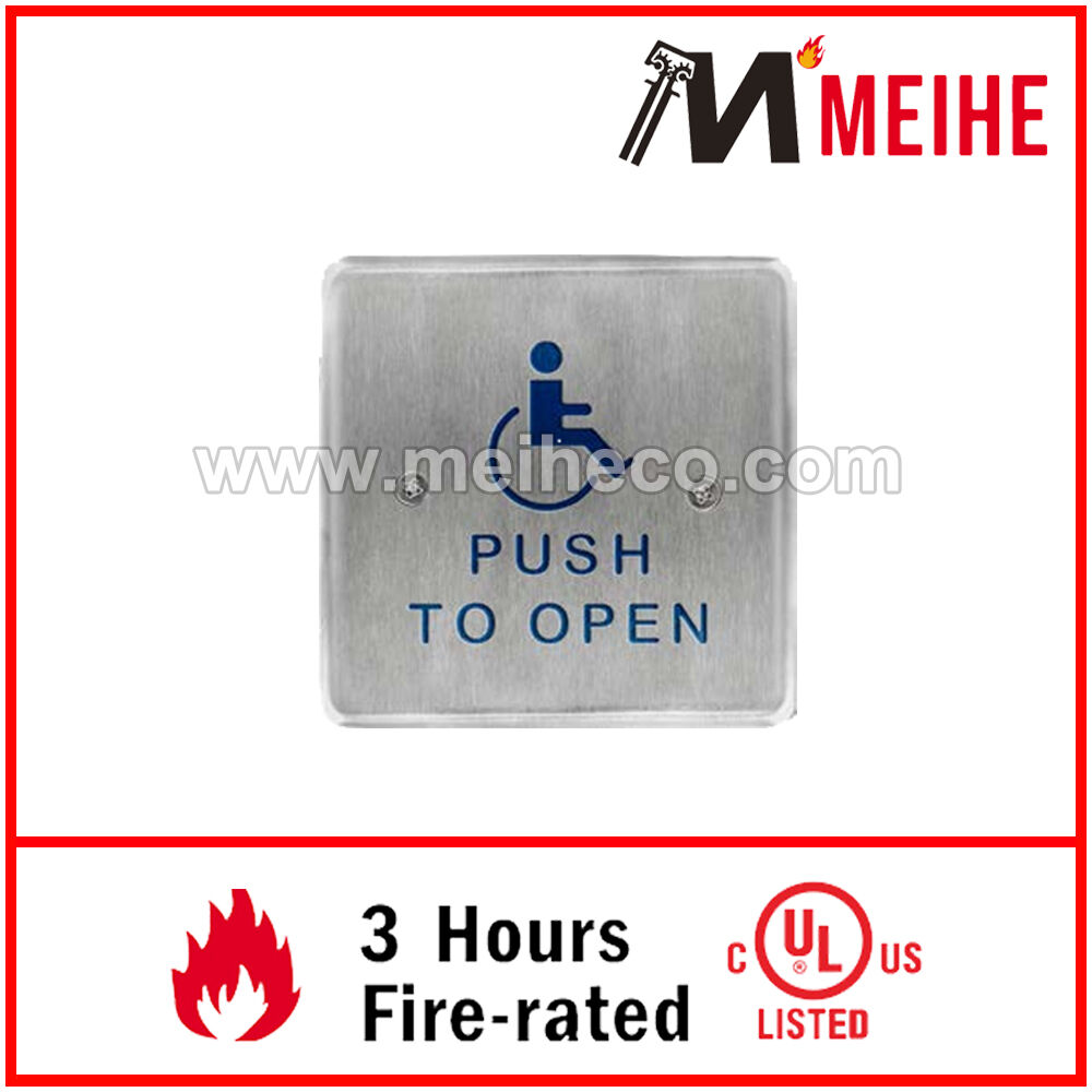 10PBS451 Modern 4.5 Inch Square Stainless Steel Door Push Plate Low Price Made in China Hardware
