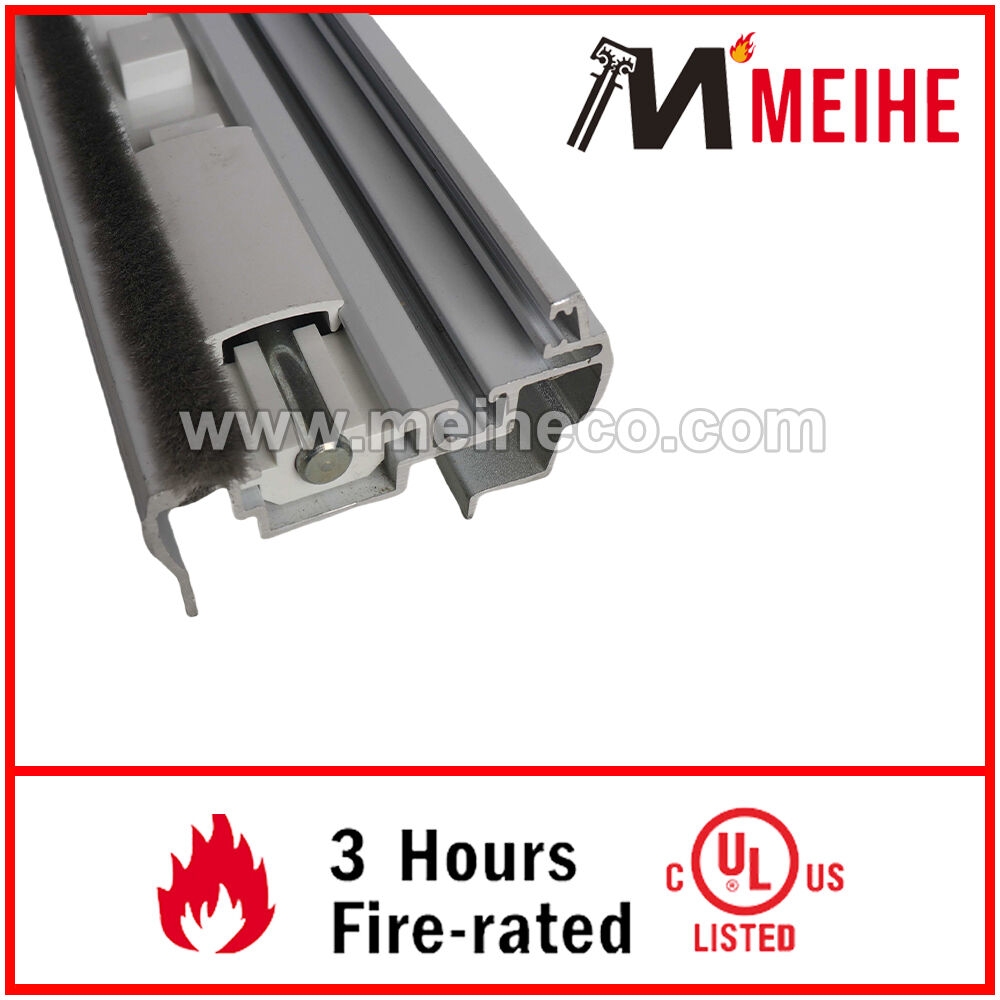 YDW607 High Quality Commercial Door Locking Astragals North American Popular Outswing Neoprene Gasket Industrial Aluminium