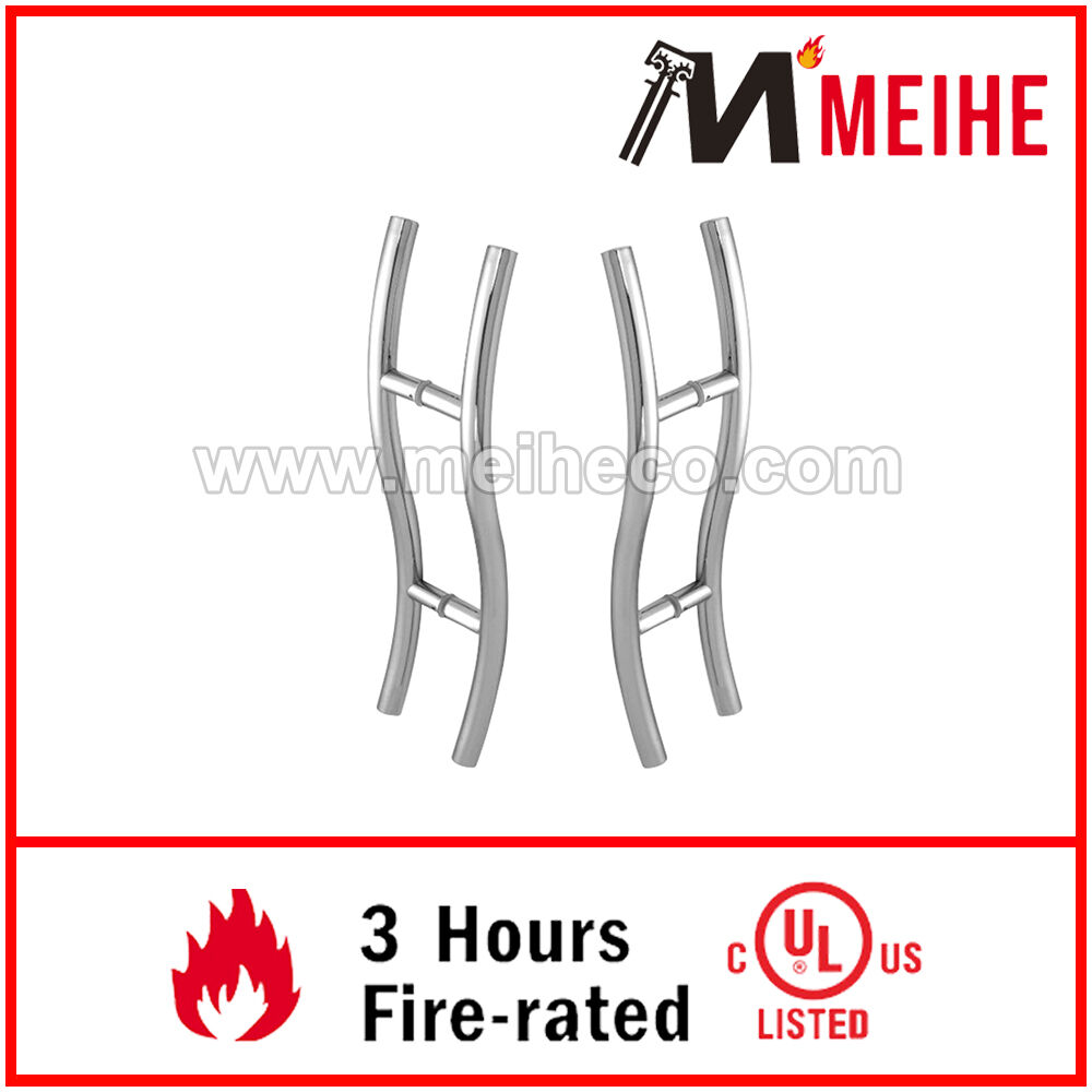 YTSL/RP S-Style Modern Stainless Steel Ladder Pull Handles Glass Mounted for Hotel Use