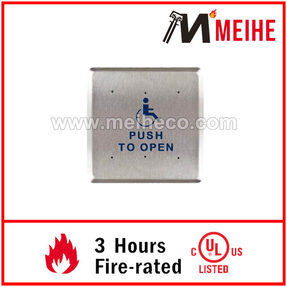 Modern 6-Inch Square Stainless Steel Door Push Plate 10PBS6