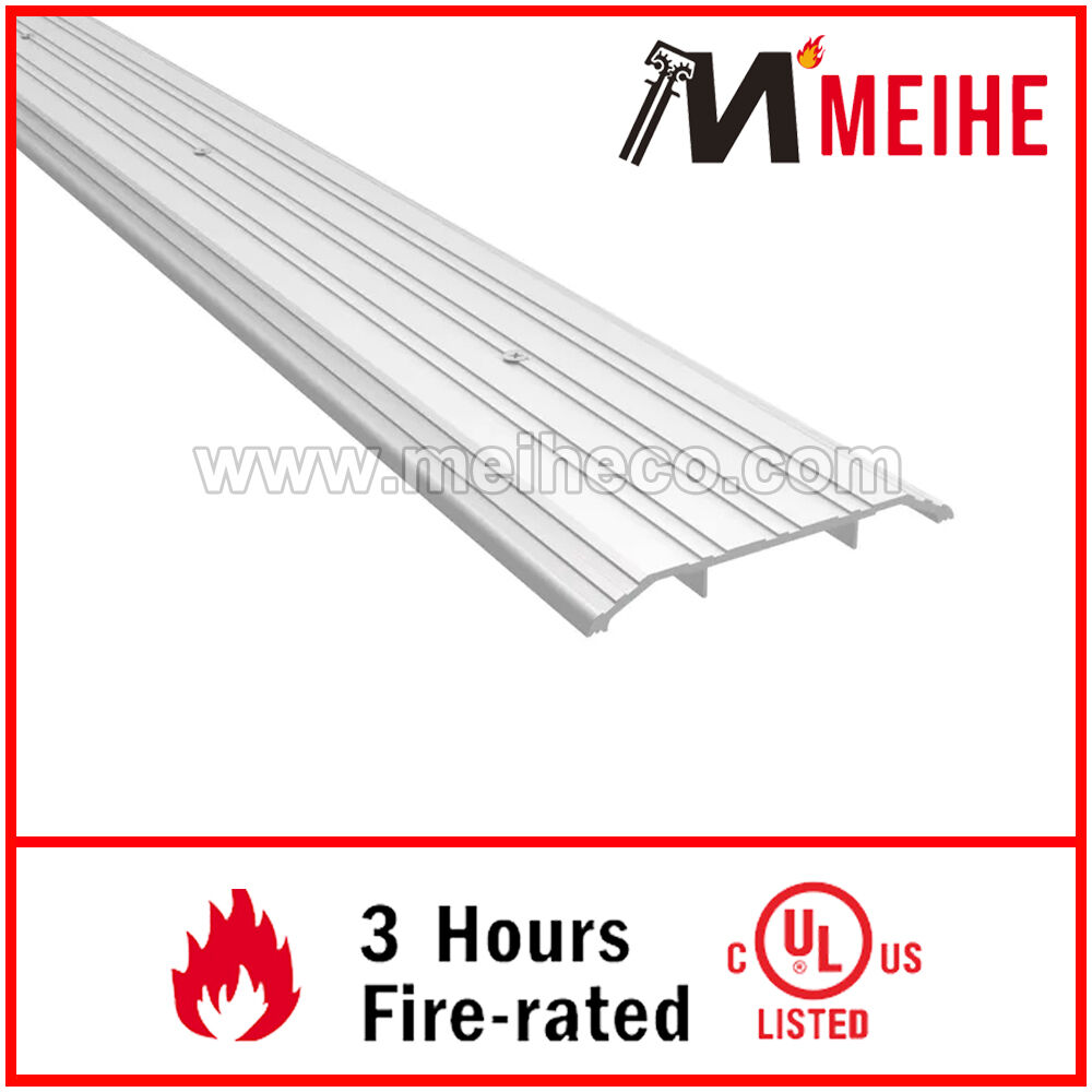 YDT309 Saddle Threshold Fluted Top Aluminum Door