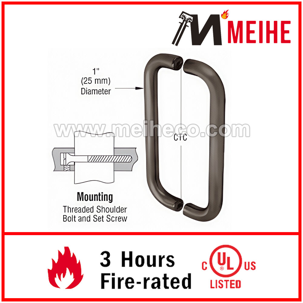 PH2165 Straight Pull Handles Back-To-Back