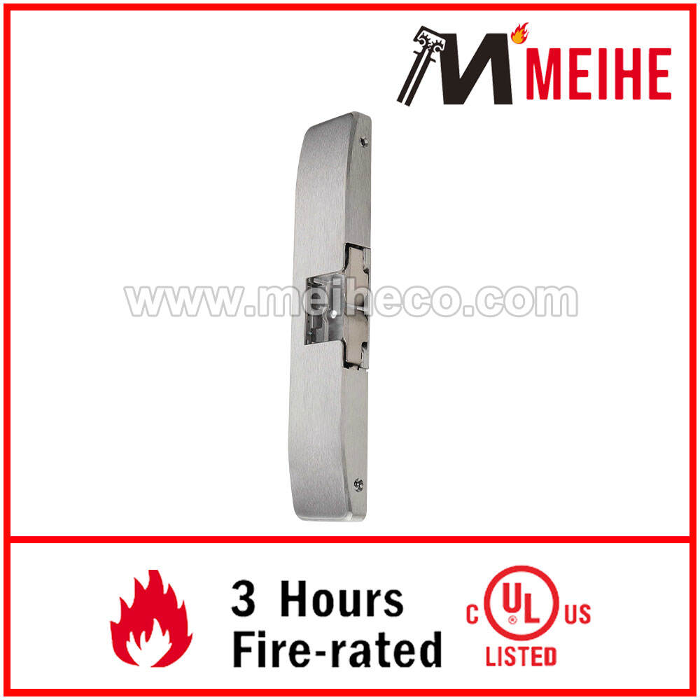 ES010 Stainless Steel Surface Mounted  Electric Strike Works with Rim Exit Devices up  to a 3/4
