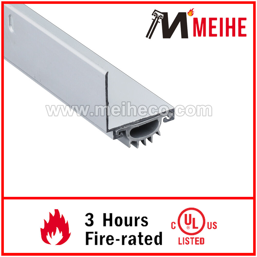 YDS102 Modern Design Aluminum L-Type Closet Door Shoe Storage Seal with Gray Vinyl Insert Made in China Hardware