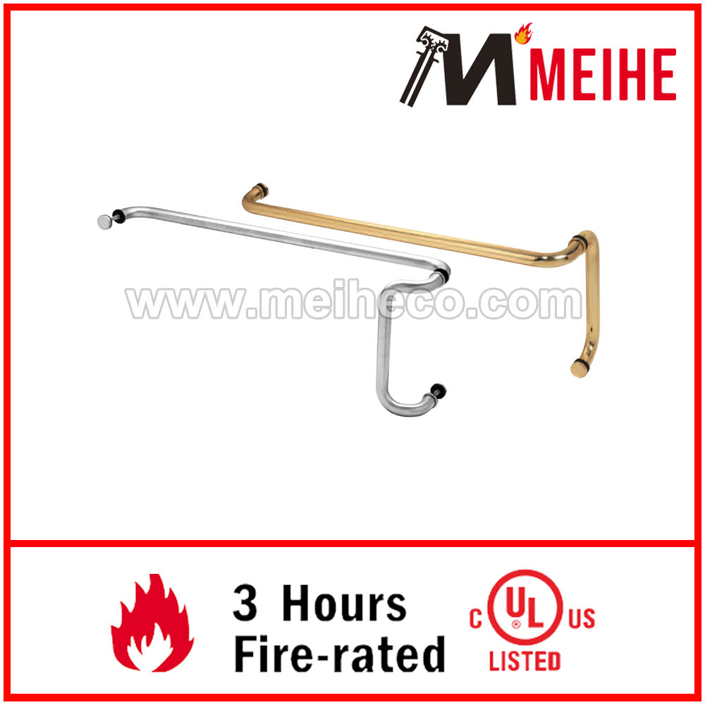 YTCMP&YTCDP Modern Design Pull/Push Handle Combined Straight and Offset for Hotel Use