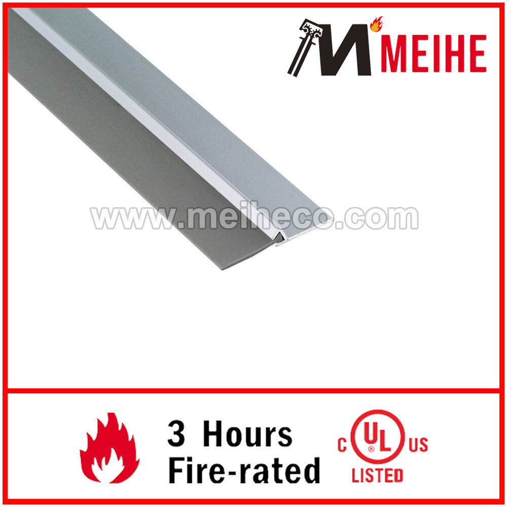 YDB111 Customized Door Seal with Nylon Brush Aluminum Door Bottom Sweep Modern Design Featuring Vinyl Seal/Metal
