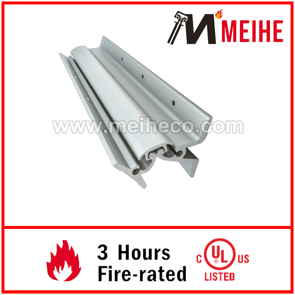 YHG018 Satin Finish Aluminum Zinc Alloy Behavioral Health Door Modern Design Continuous Geared Hinge Swing Door Double Swing