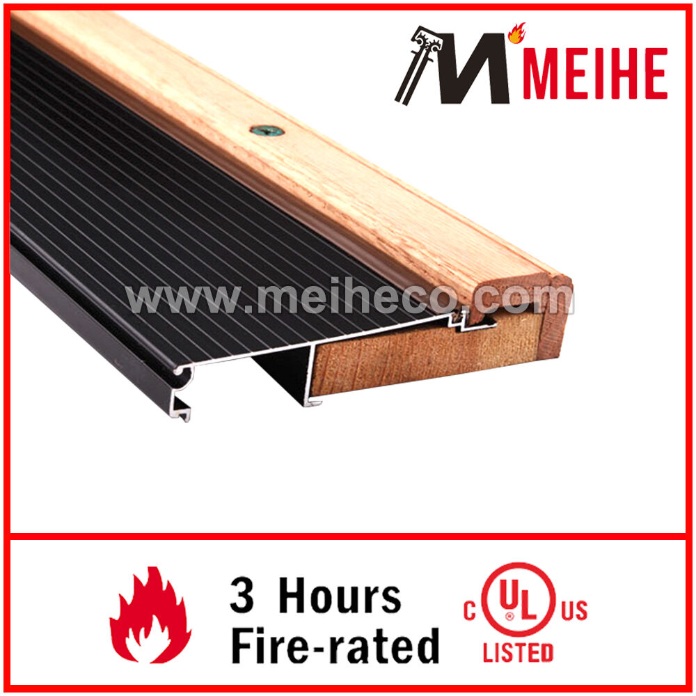 YDT501 Heavy Duty Hotel Use Adjustable Door Threshold Modern Design Wood Sills Aluminium Material Easy Installation 1 Year