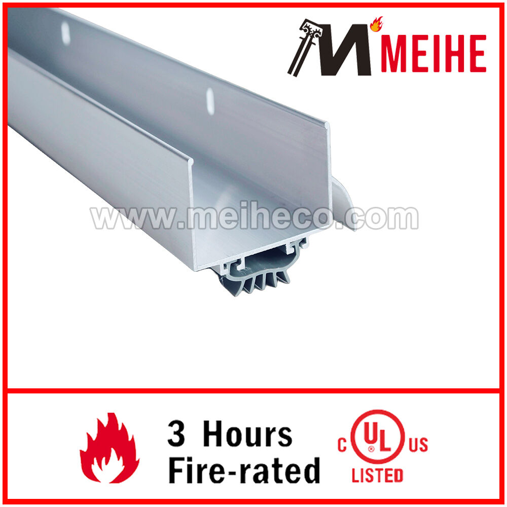 YDS104 Aluminum Finish Door Bottom Shoes Modern Design Weatherseals Kit Under Door Sweep Brush Seal Weather Stripping