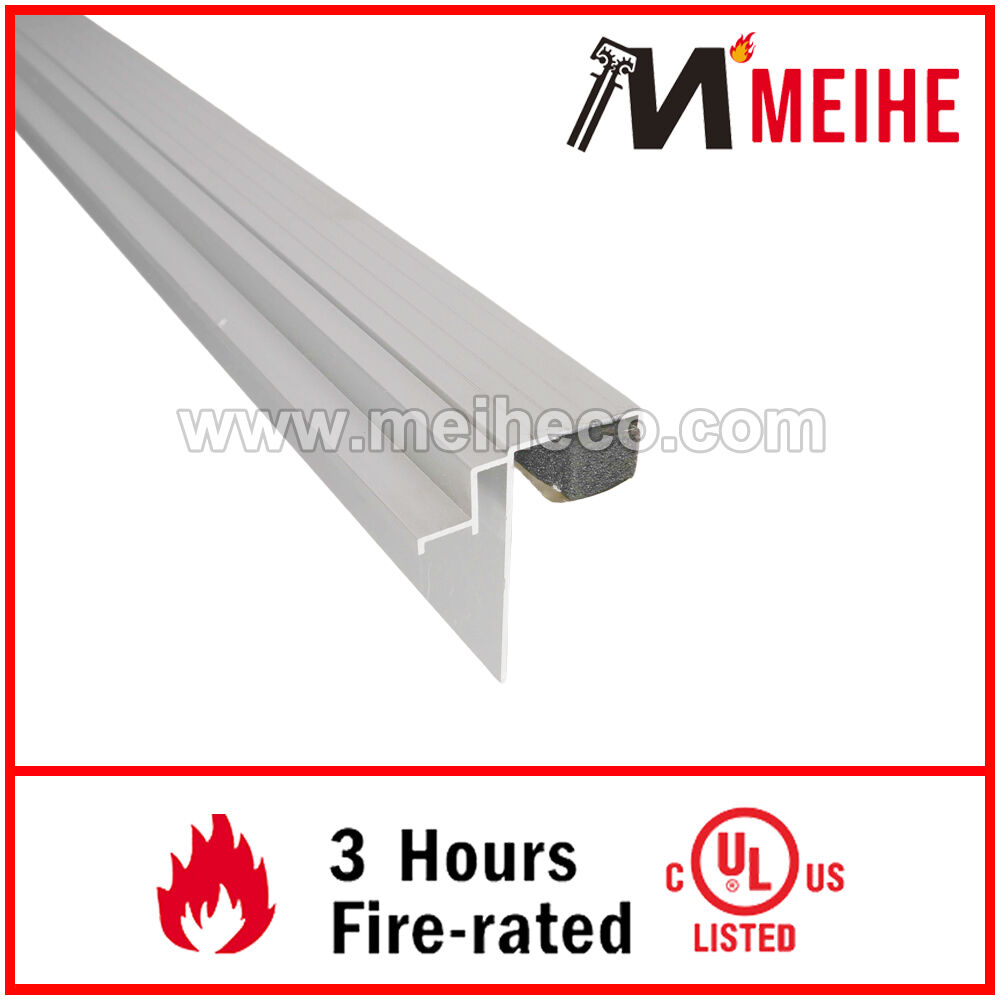 YDW603 High Quality Commercial Door Locking Astragals North American Popular Outswing Neoprene Gasket Industrial Aluminium