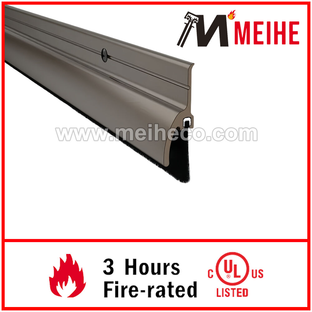 YDS604 Door Bottom Brush Sweeps Aluminum Door Seal Brush Strip Brush