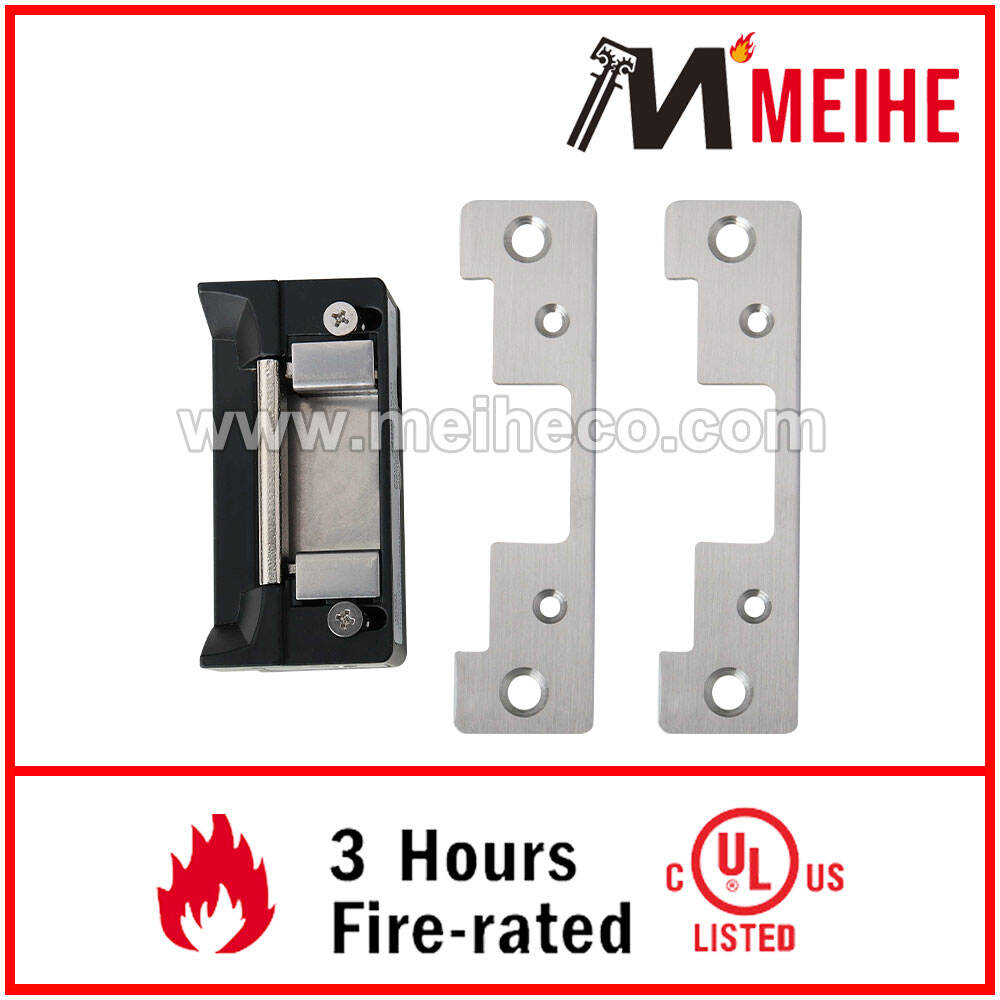 ES009 Series Compact 12VDC Stainless Steel Electric Strike Works with Cylindrical Locksets up to a 3/4