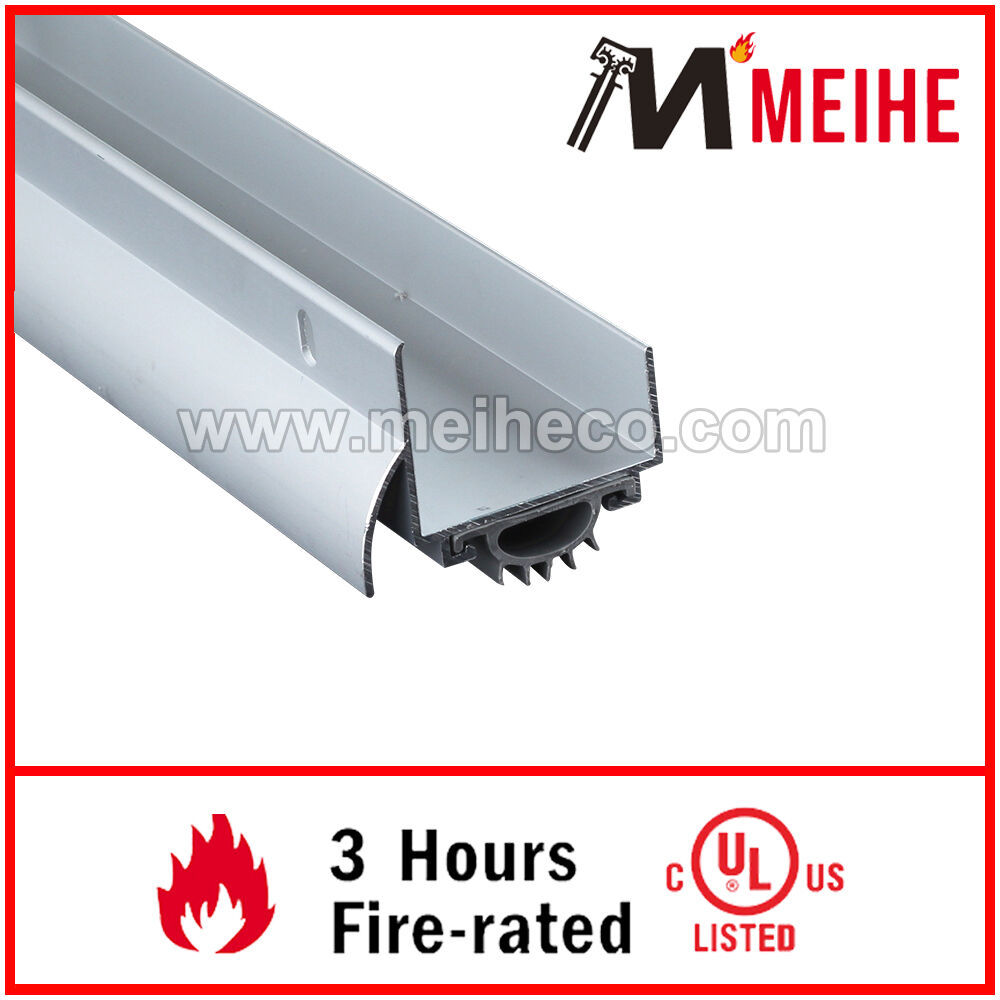 YDS106 Modern Design Aluminum U-Type Closet Door Shoe Storage Seal Low Price Gray Vinyl Insert China Hardware