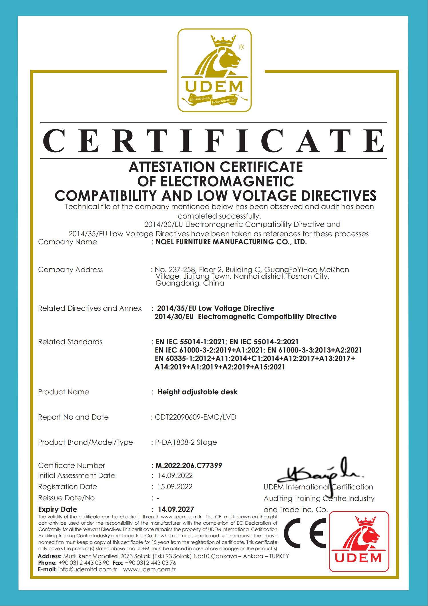 certification