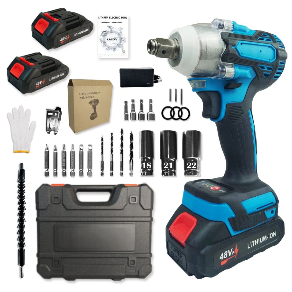 Lithium-ion brushless 320N wrench