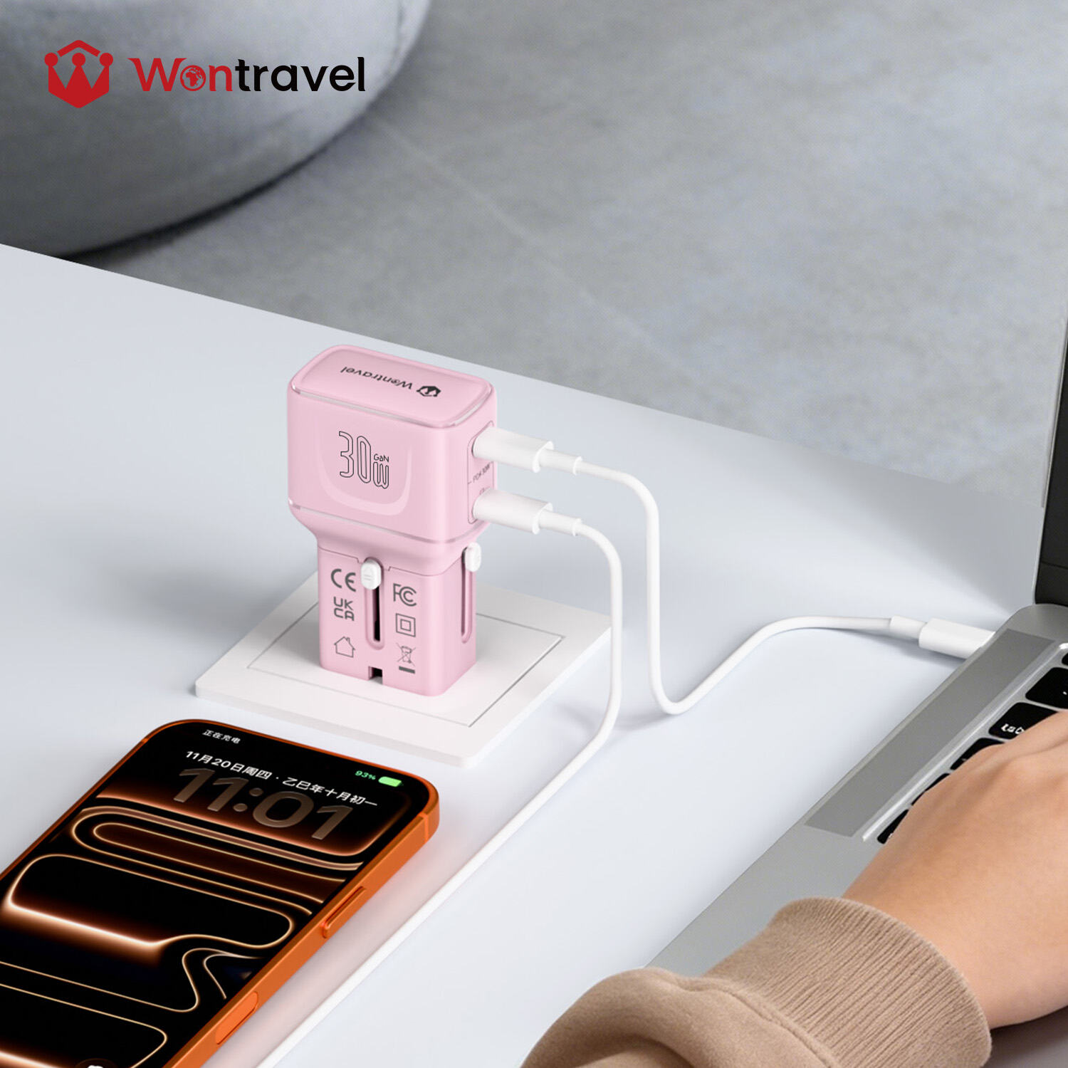 Empower Your Travels with Our Type C to Type G Plug Adapter