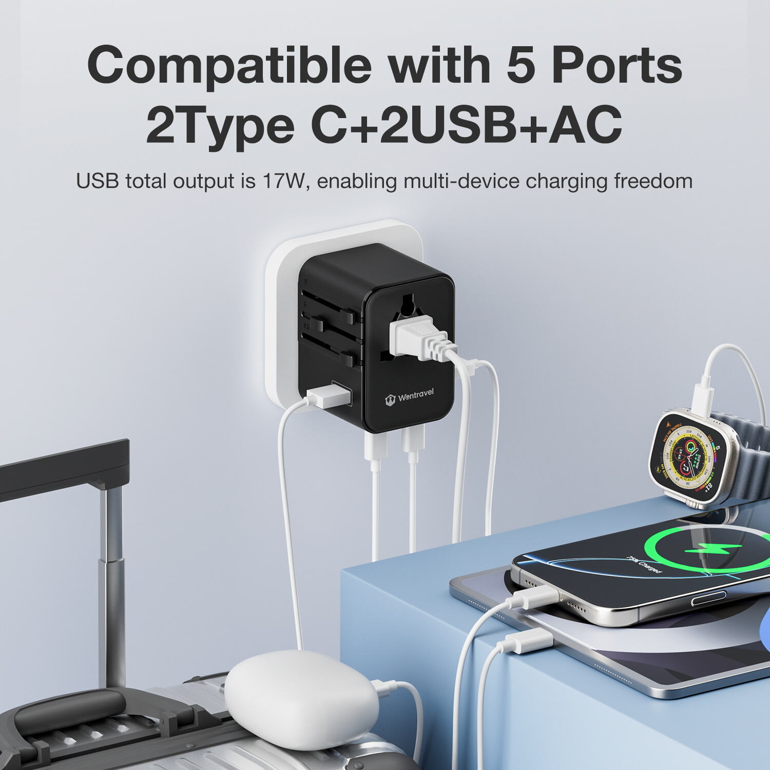 Empower Your Devices with Our Power Strip with USB Ports