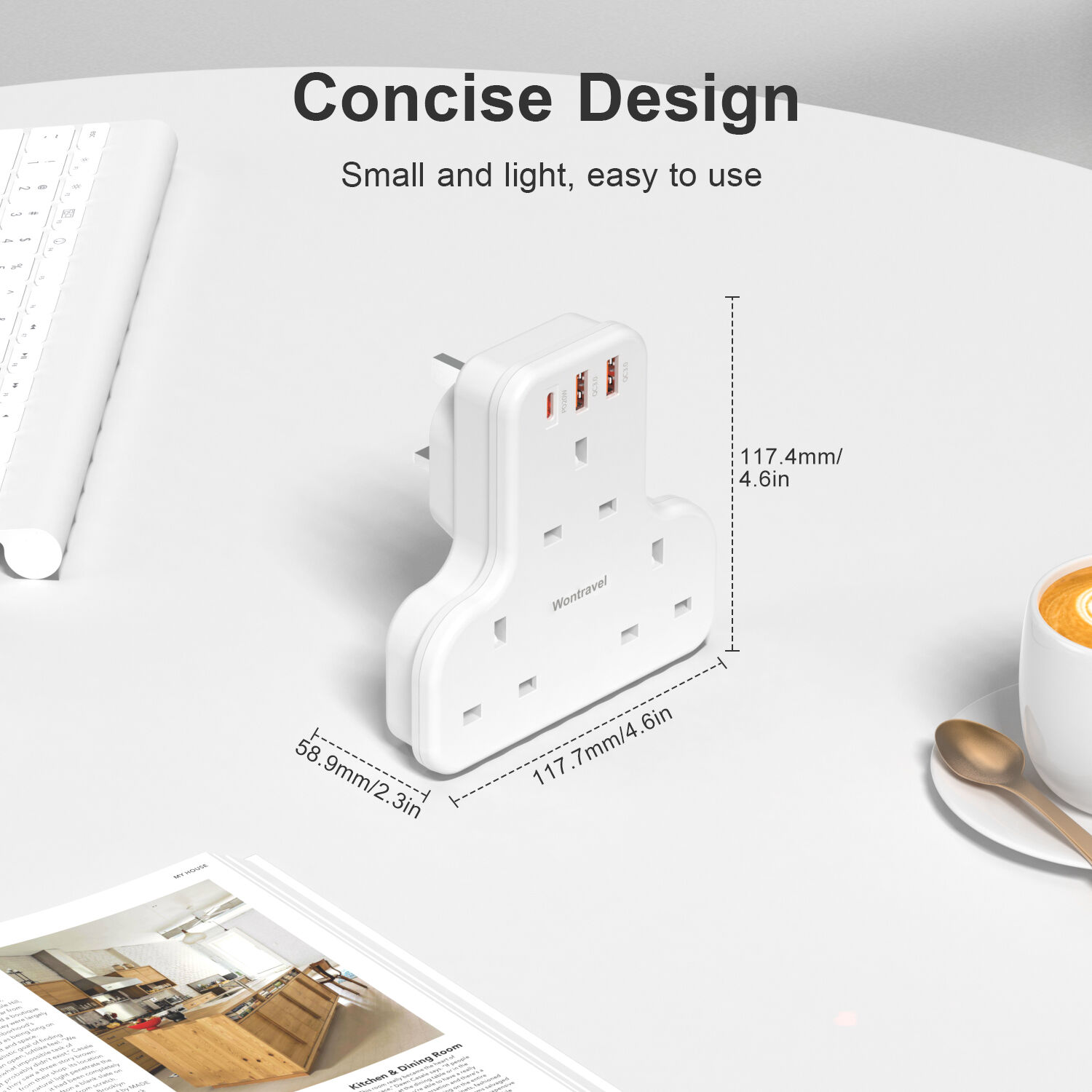 Compact and Portable Design