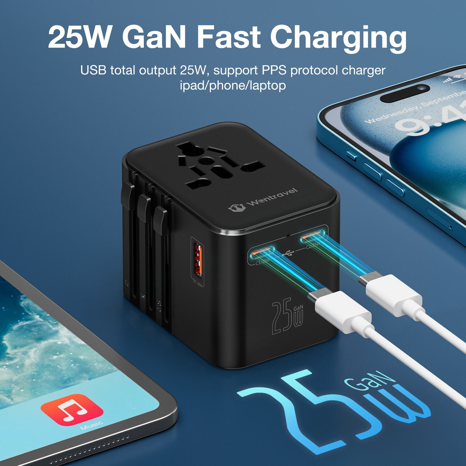 Elevate Your Travel Experience with Our International USB Travel Adapters