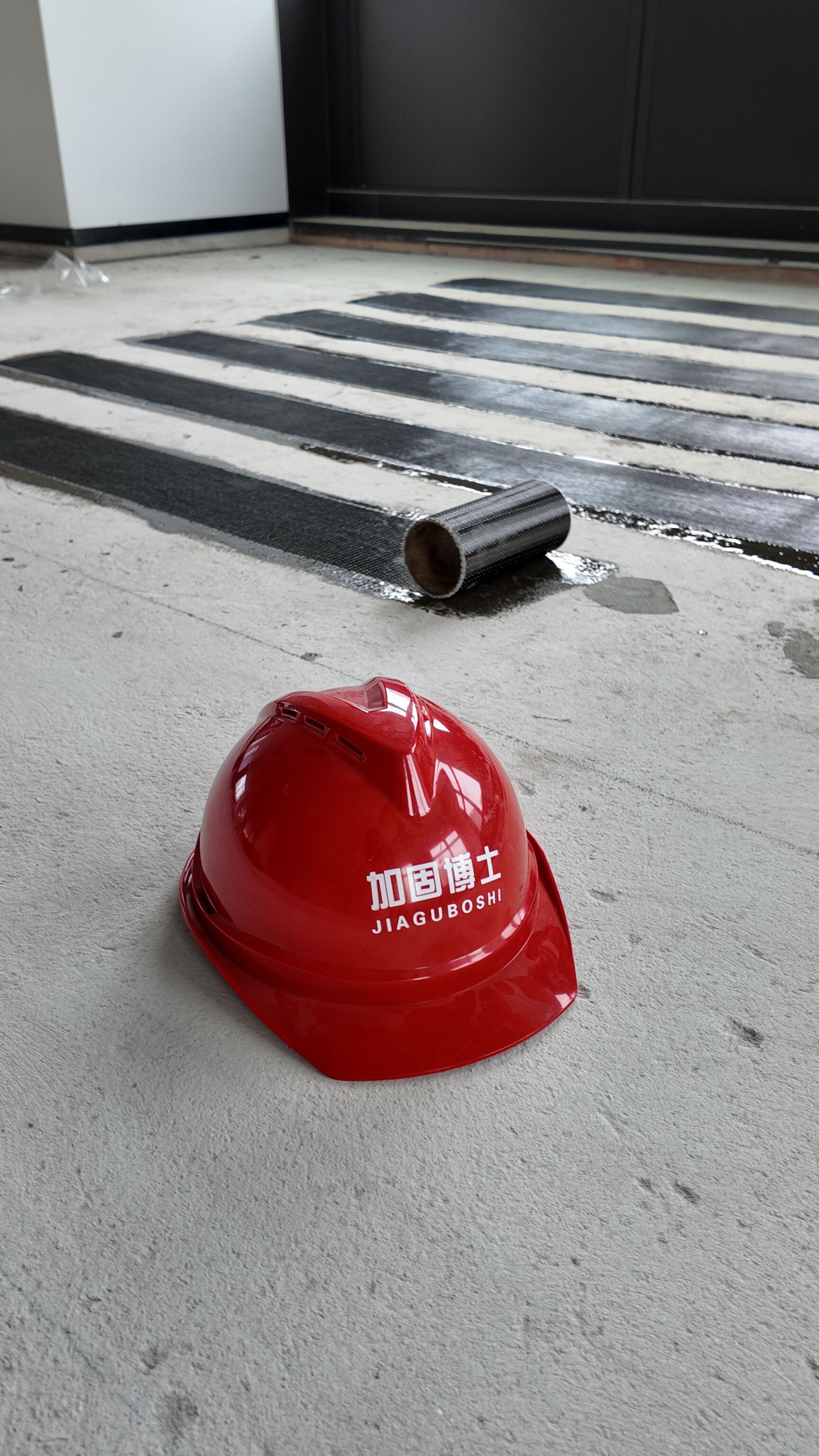 Koolstofvezel doek Versterkingsconstructietechnologie