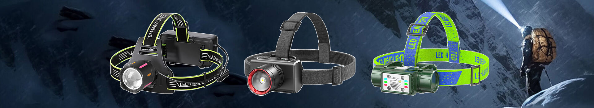 Hoogvermogende koplampen