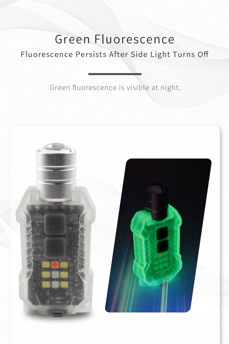 rechargeable zoomable laser keychain flashlight with magnet and multi color side light-10