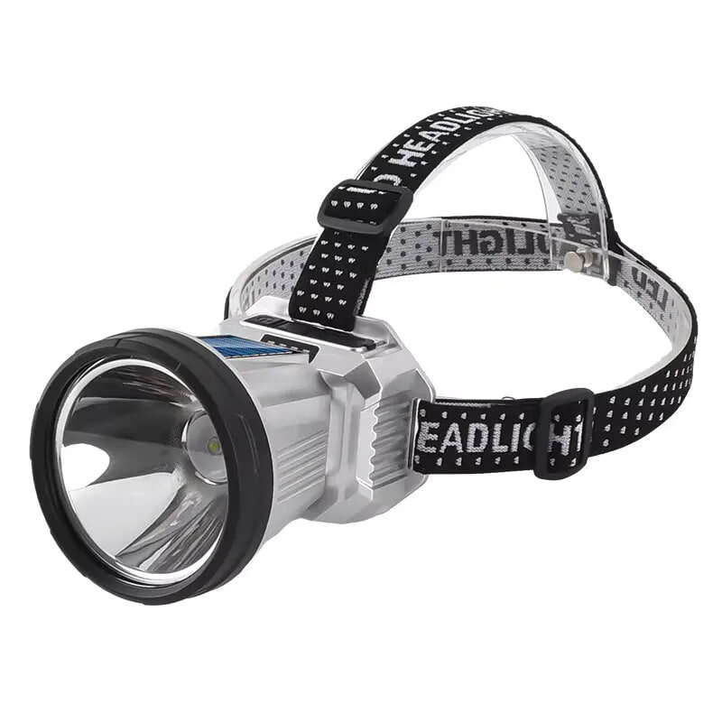 TOACH Solar Power Headlamps Solar Rechargeable Led Headlamp Portable Motion Sensor